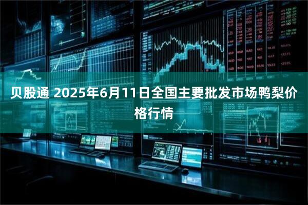 贝股通 2025年6月11日全国主要批发市场鸭梨价格行情
