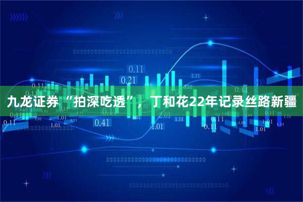 九龙证券 “拍深吃透”，丁和花22年记录丝路新疆