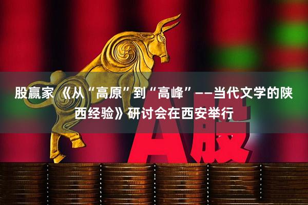 股赢家 《从“高原”到“高峰”——当代文学的陕西经验》研讨会在西安举行